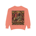 Scorpio Zodiac Sweatshirt — Regal Gold Scorpion Astrological Crewneck