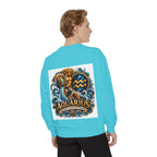Aquarius Zodiac Sweatshirt — Water Bearer Astrology Graphic Crewneck