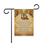 Garden Flag - "Daily Bread" Inspirational Prayer Banner