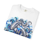 Pisces Zodiac T-Shirt — Illustrated Pisces Fish Astrology Tee