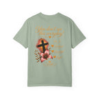 Christian Cross Floral T-Shirt — “You Don’t See This Everyday” Inspirational Tee