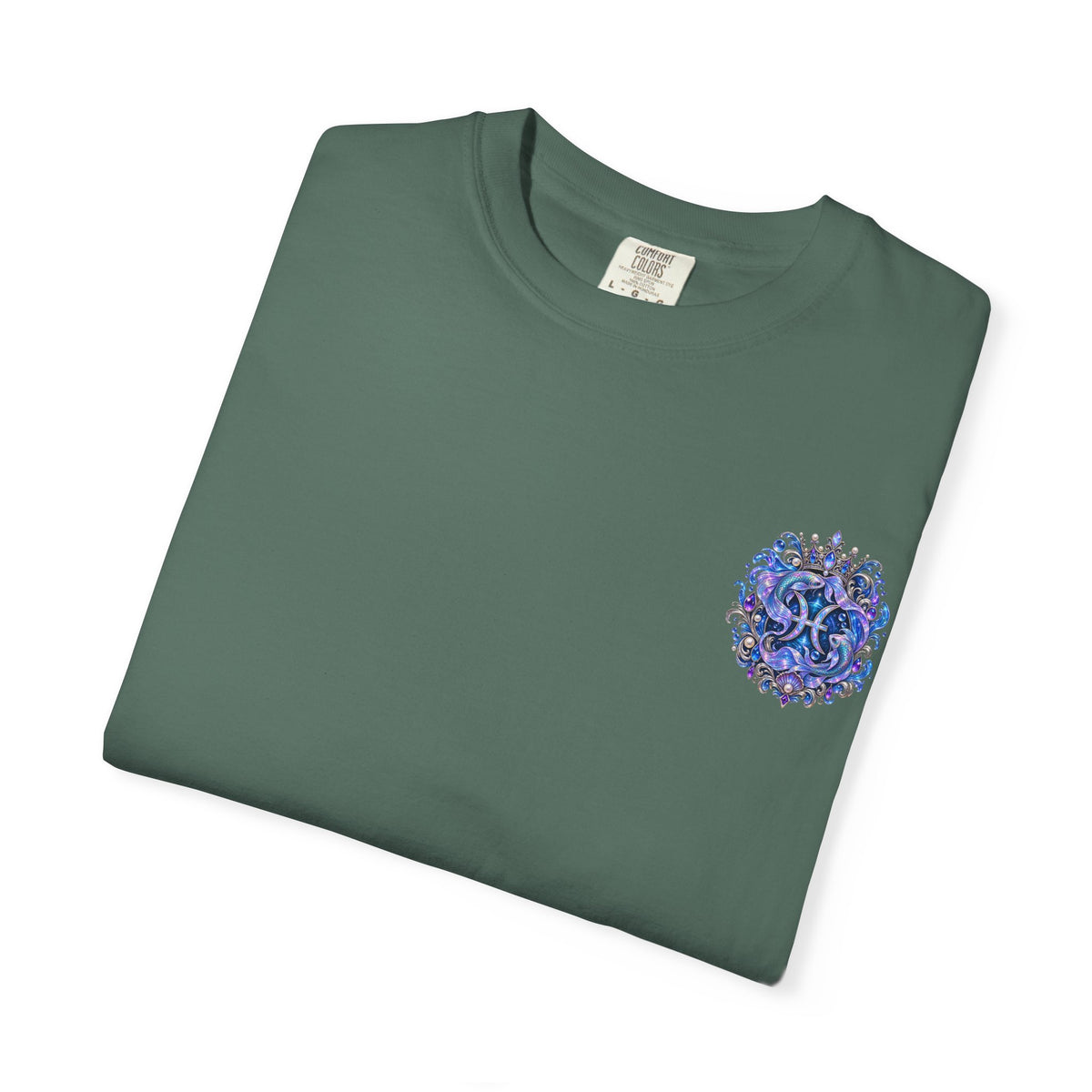 Pisces Mermaid T-Shirt — Zodiac Astrology Tee (Compassionate • Intuitive • Dreamy)