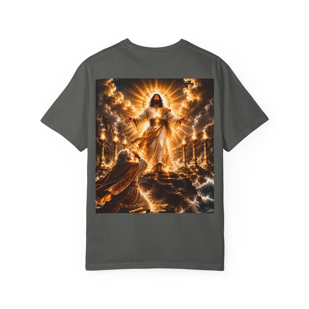 Revelation Chapter 1 T-Shirt — Glorious Jesus Radiant Christian Graphic Tee