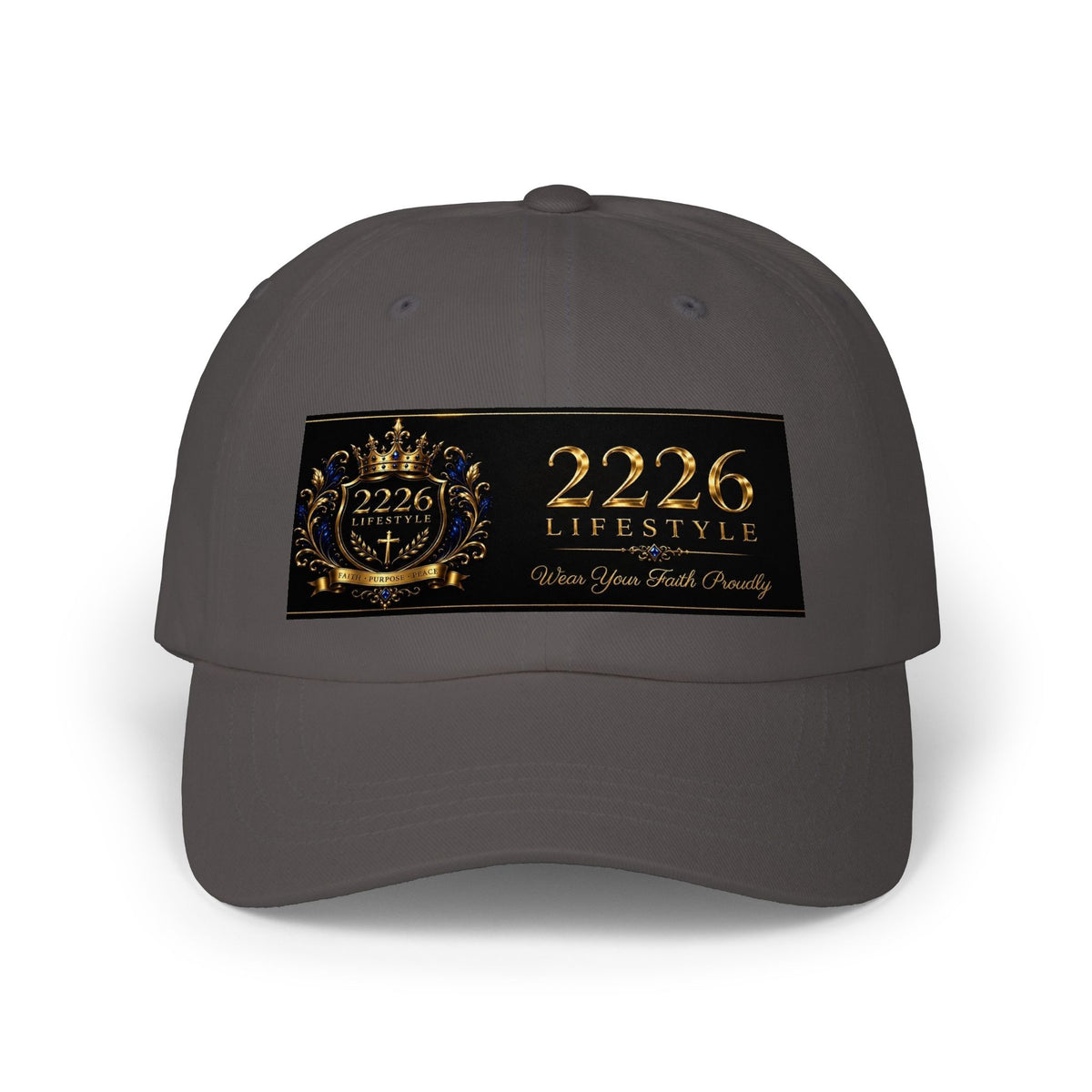 2226 Lifestyle Embroidered Dad Cap — Classic Crest Logo Hat