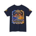 Gemini Zodiac T‑Shirt — Twin Goddesses Astrology Tee