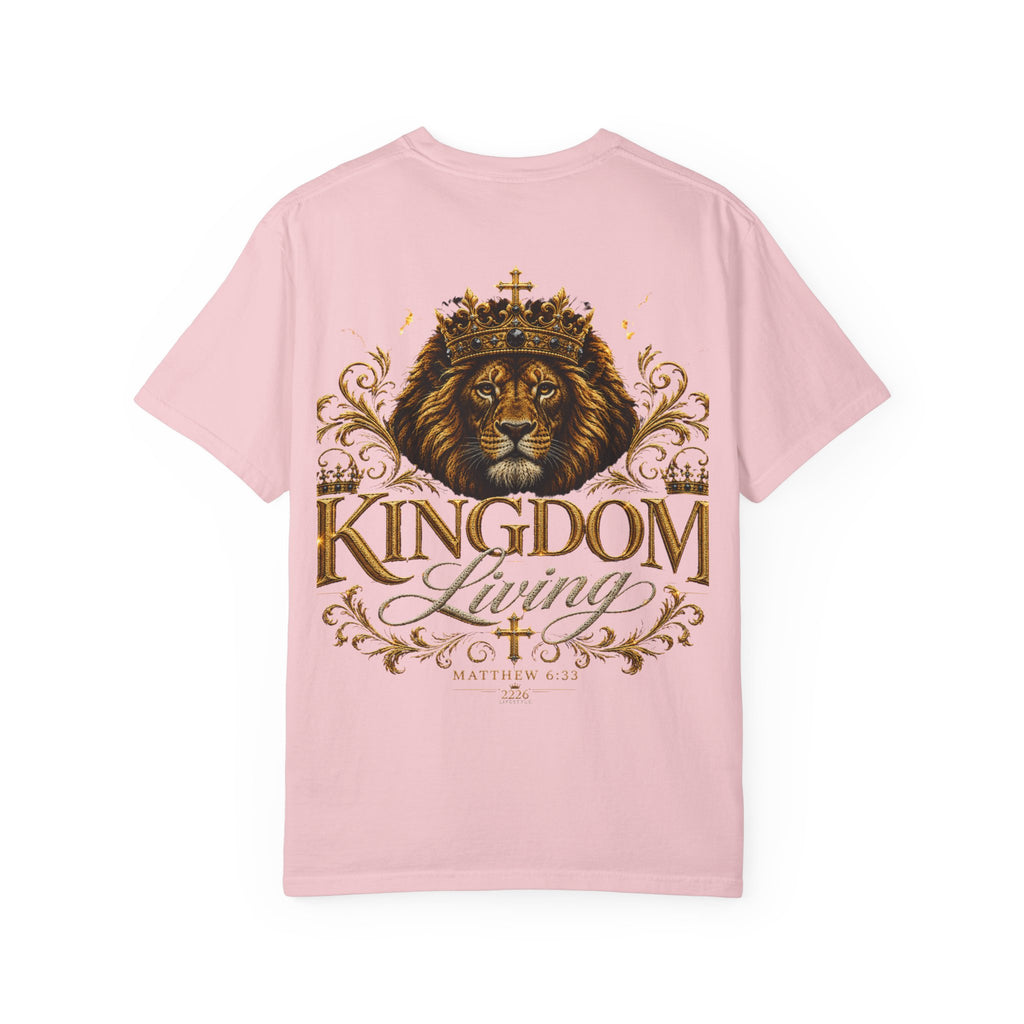 Kingdom Living Lion T-Shirt — "Speak Life" Christian Faith Graphic Tee