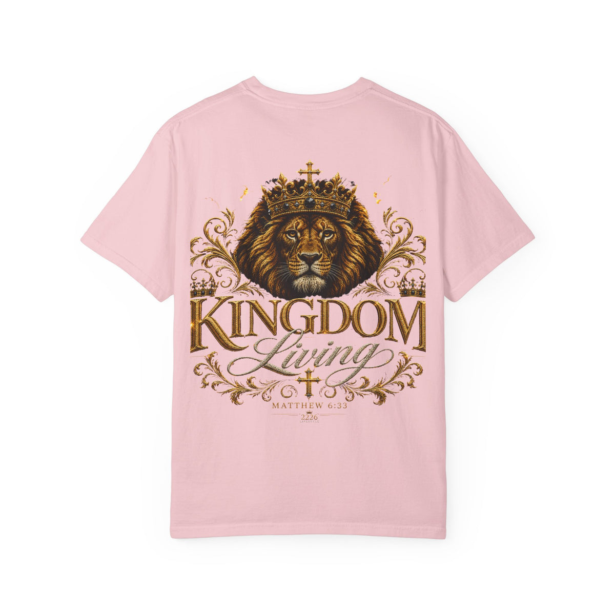 Kingdom Living Lion T-Shirt — "Speak Life" Christian Faith Graphic Tee