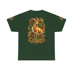 Capricorn Zodiac T-Shirt — Golden Goat Astrology Tee