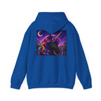 Unicorn Hoodie – Cosmic Rainbow Black Unicorn Pullover