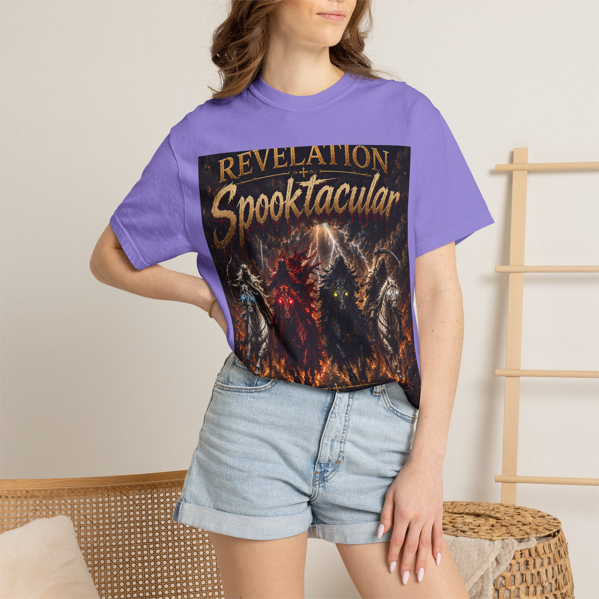 Revelation Spooktacular T-Shirt — Four Horsemen Graphic Tee (Revelation 6)
