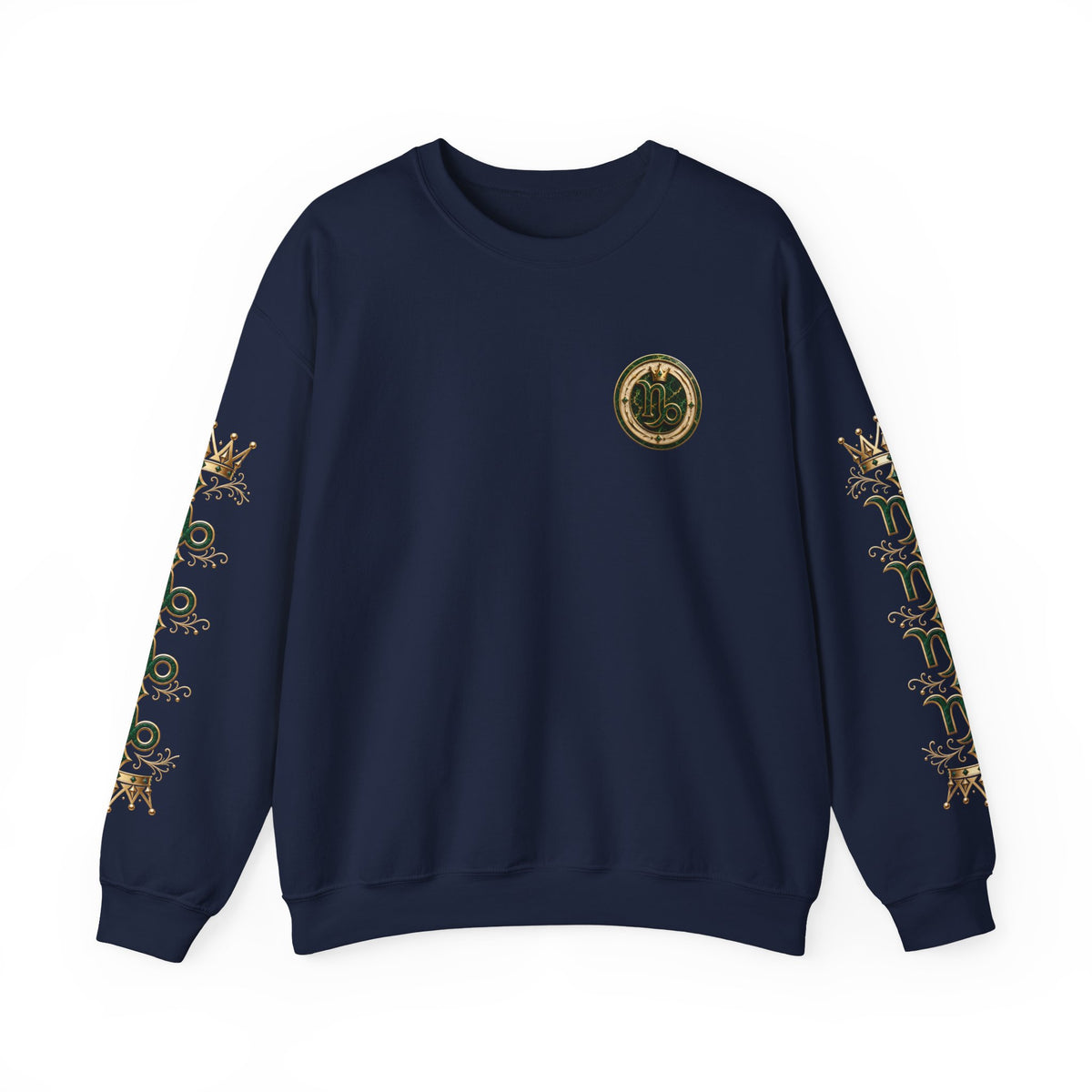 Capricorn Hip-Hop Crewneck Sweatshirt — Zodiac Goat Graphic Pullover