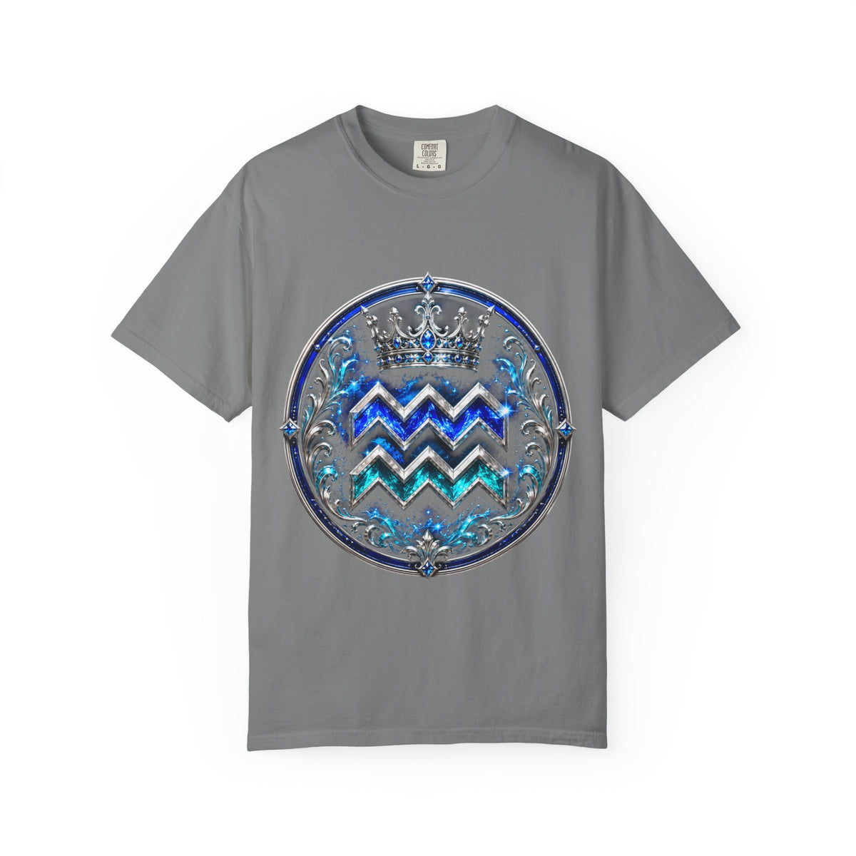 Aquarius Zodiac T-Shirt – Mystical Water Bearer Astrology Tee