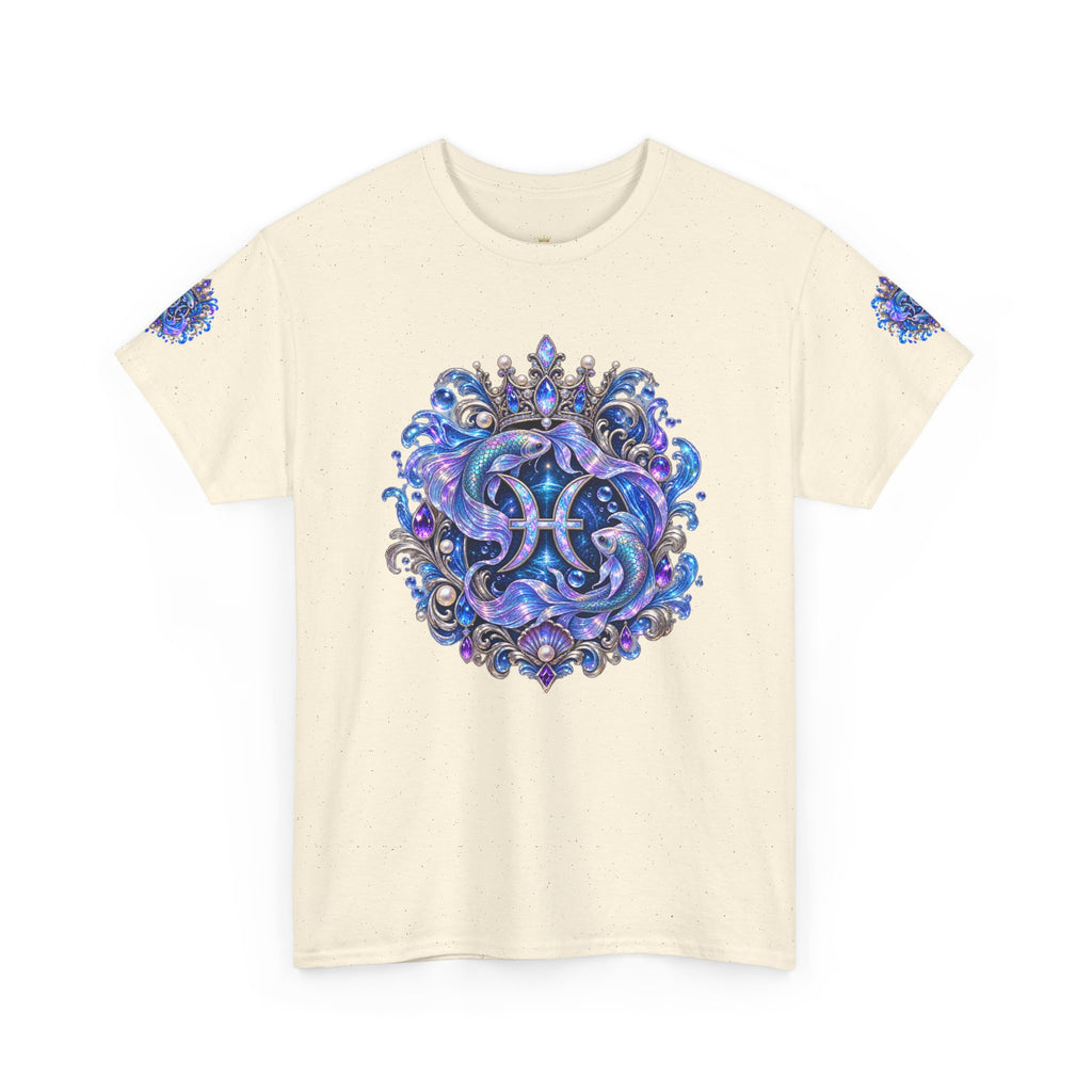 Pisces Zodiac T-Shirt — Blue Ocean Shark Astrology Tee