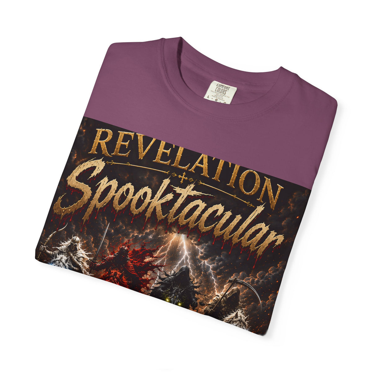 Revelation Spooktacular T-Shirt — Four Horsemen Graphic Tee (Revelation 6)