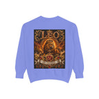 Leo Zodiac Lion Sweatshirt — Regal Astrology Graphic Crewneck