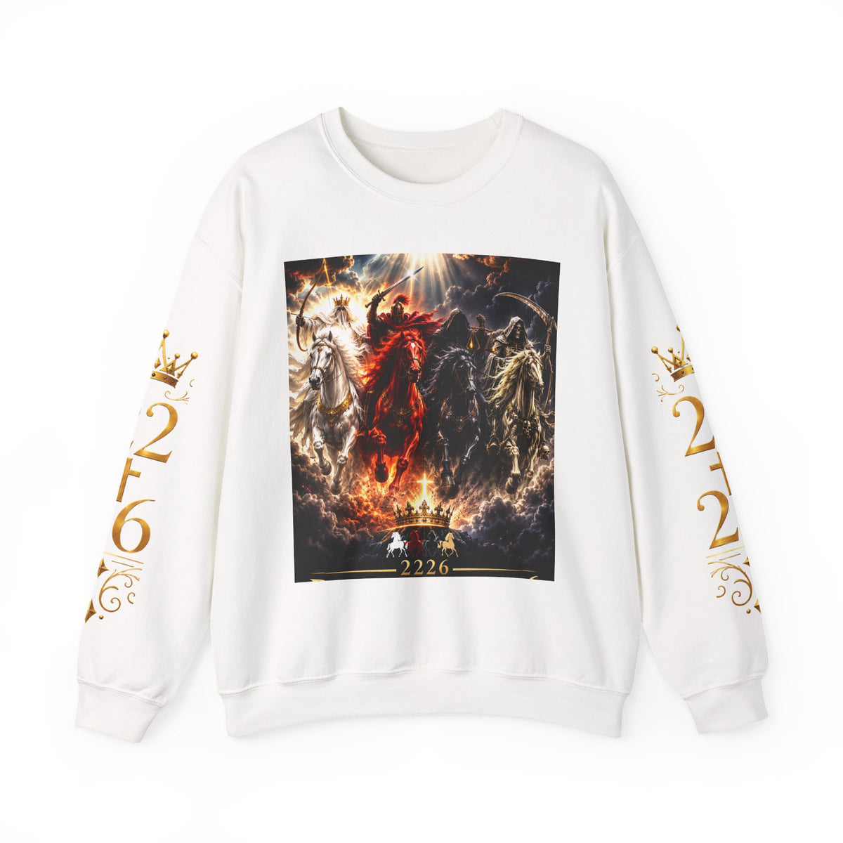 Revelation 6 Four Horsemen Crewneck Sweatshirt