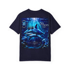 Pisces Shark T-Shirt — Zodiac Ocean Graphic Tee
