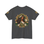 Virgo Zodiac Tee — Elegant Floral Virgo Astrology T-Shirt
