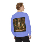 Virgo Sweatshirt — Zodiac Owl Virgo Symbol Crewneck