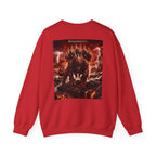 Crewneck Sweatshirt — "The Great Harlot: The Judgment Begins" Religious Graphic Pullover (Revelation 17:3)