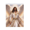 Angel Guardian Velveteen Plush Blanket — Ethereal Winged Protector Throw
