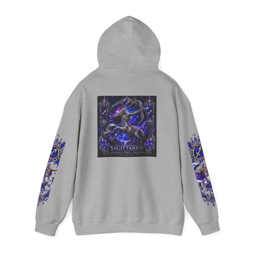 Sagittarius Constellation Hoodie — Zodiac Archer Graphic Hoodie