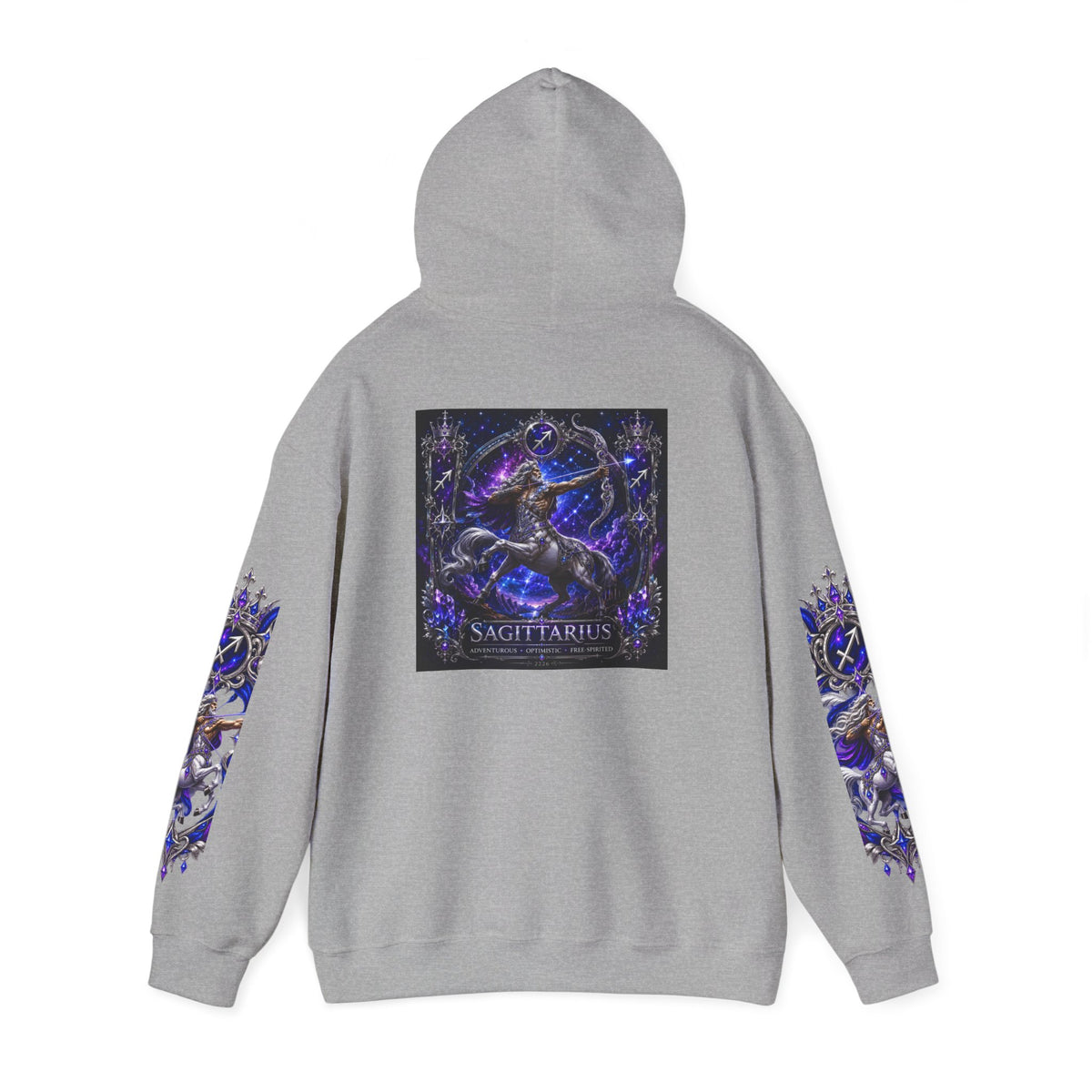 Sagittarius Constellation Hoodie — Zodiac Archer Graphic Hoodie