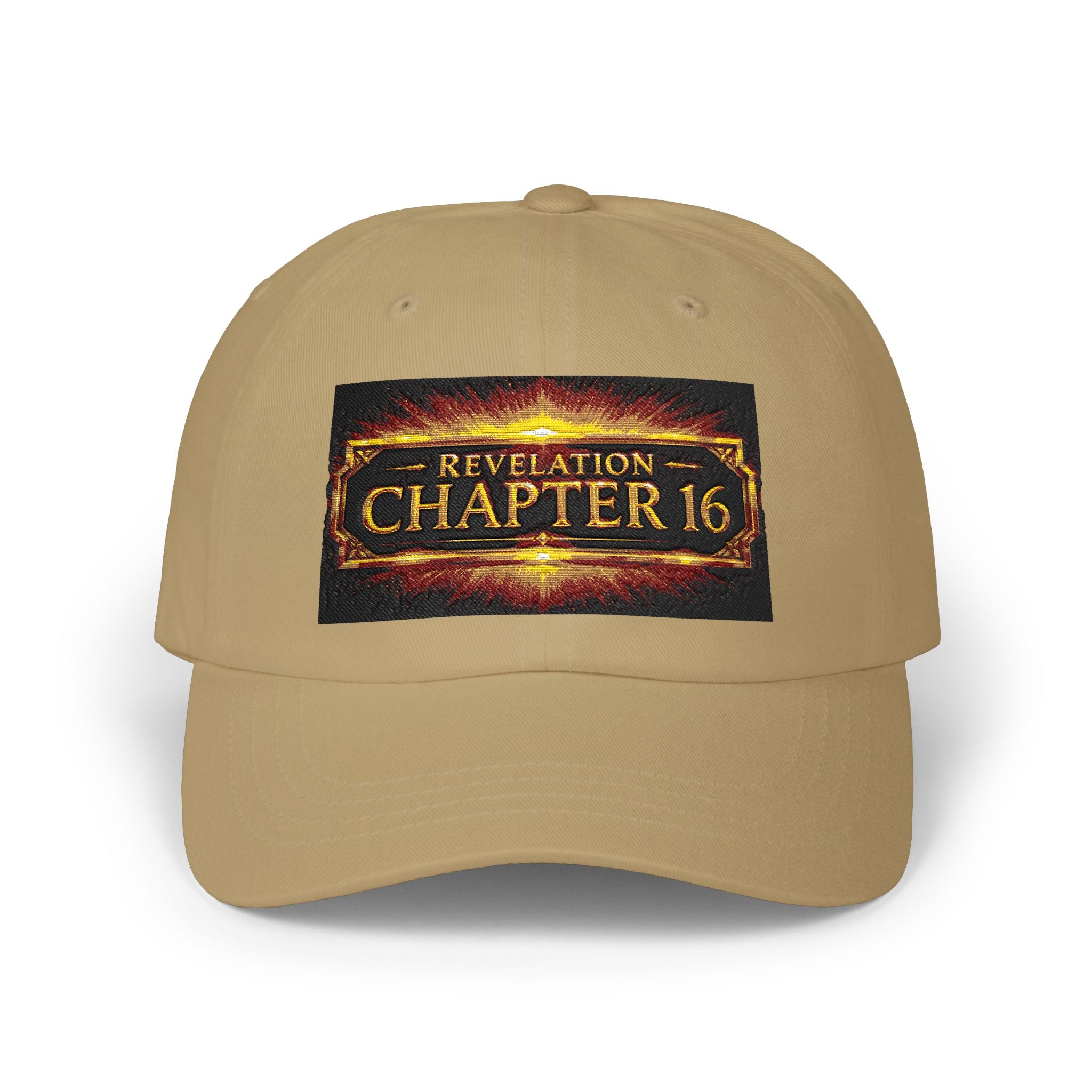 Revelation Chapter 16 Embroidered Dad Cap