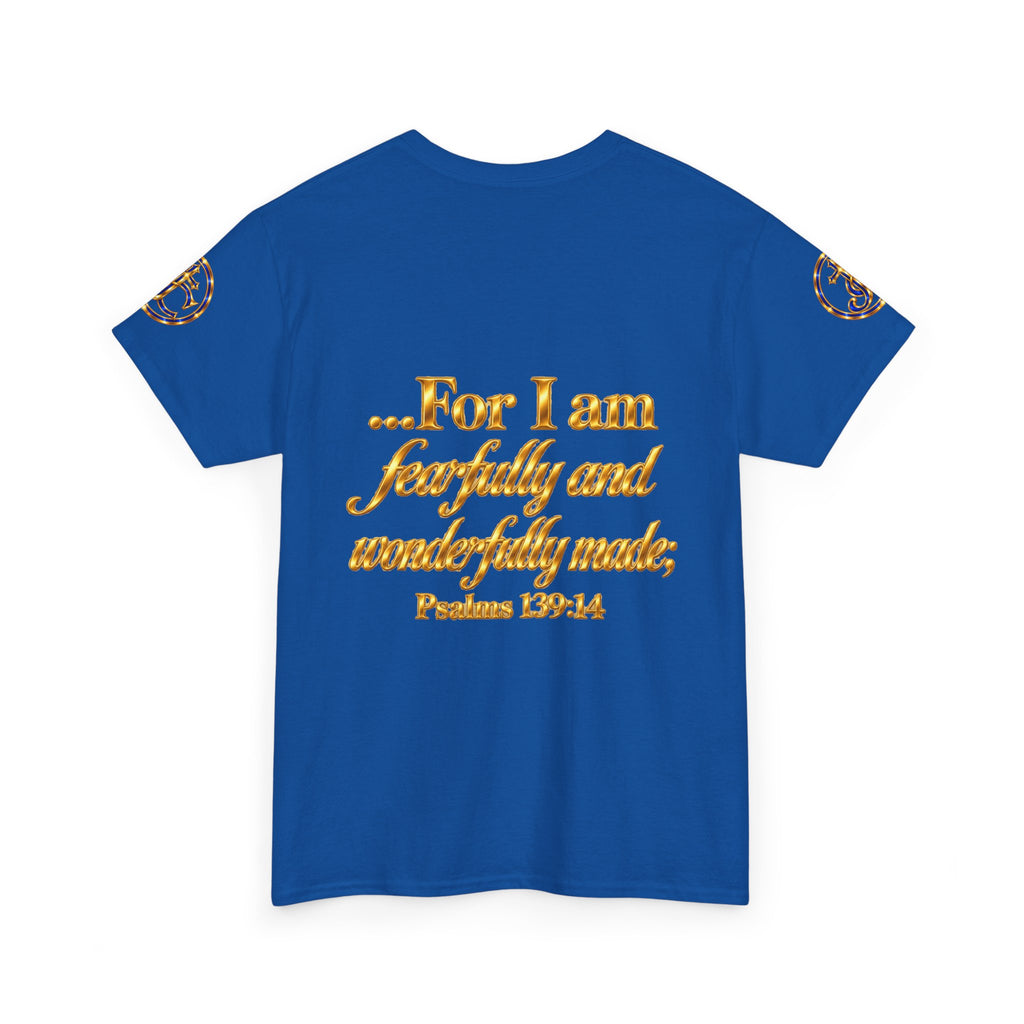 I Am God's Masterpiece Tee — Psalm 139:14 Christian Faith T-Shirt