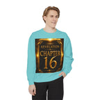 Revelation Chapter 16 Sweatshirt — "Judgment Begins" Apocalyptic Graphic