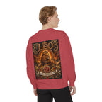 Leo Zodiac Lion Sweatshirt — Regal Astrology Graphic Crewneck
