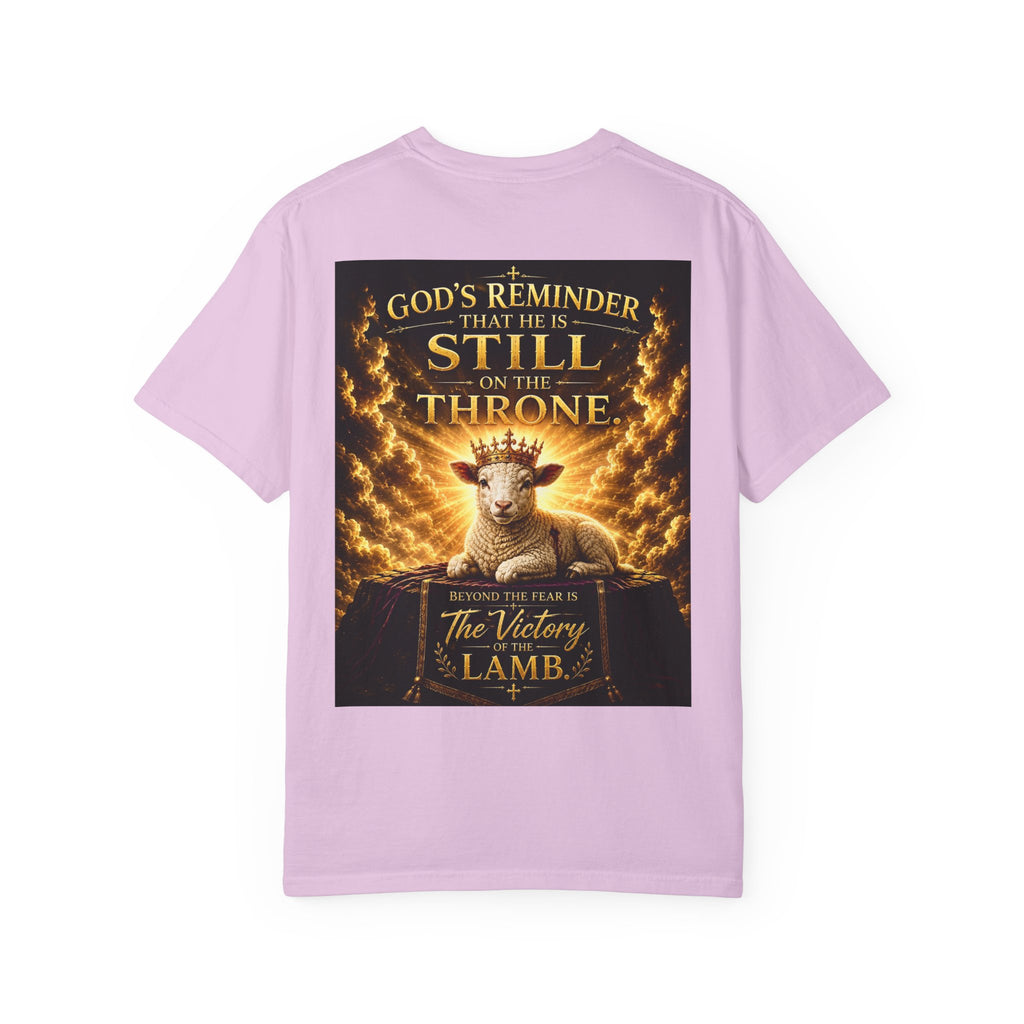 Christian Inspirational T-Shirt — "Speak Life" & "Still on the Throne" Faith Graphic Tee