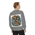 Aquarius Zodiac Sweatshirt — Water Bearer Astrology Graphic Crewneck