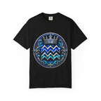 Aquarius Zodiac T-Shirt – Mystical Water Bearer Astrology Tee
