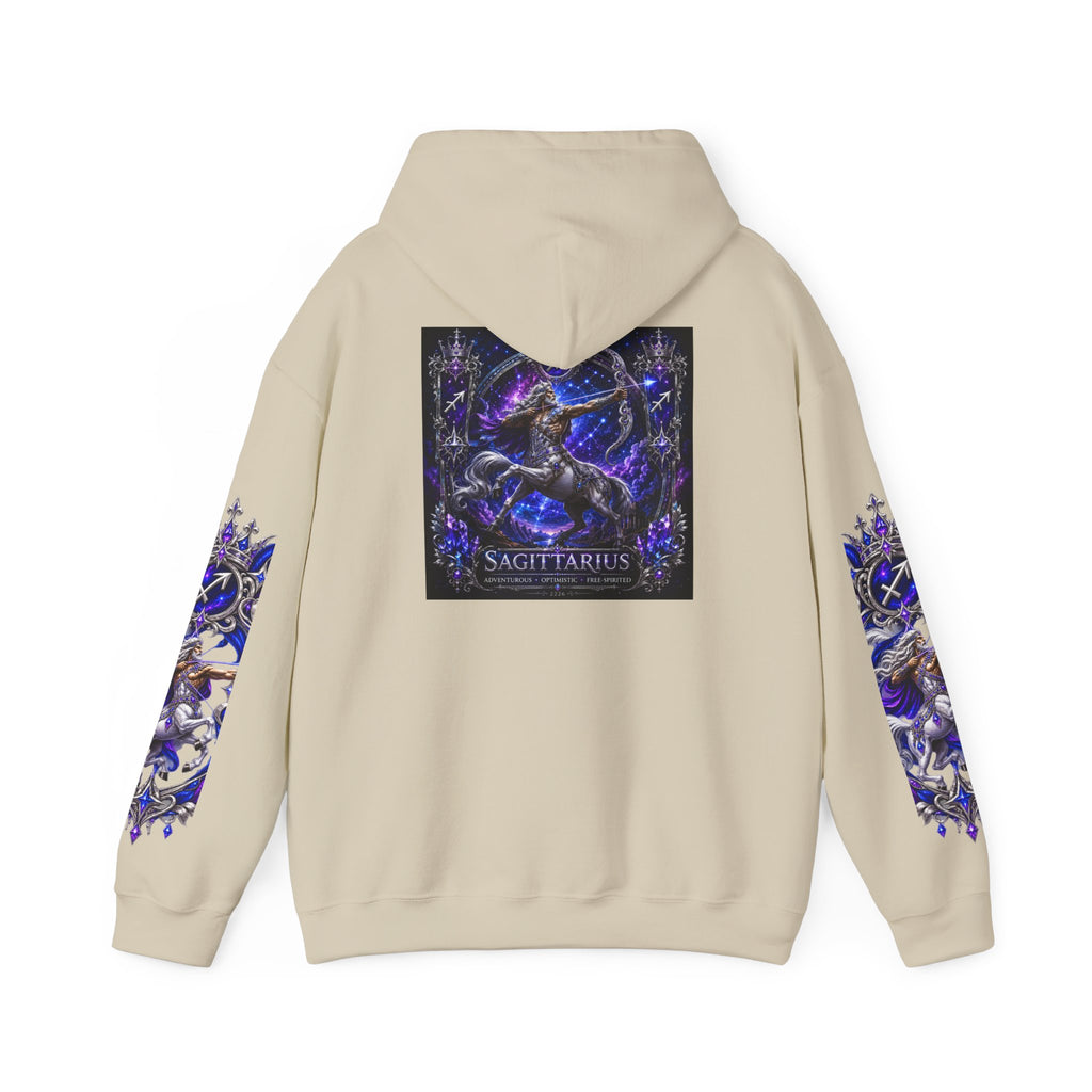 Sagittarius Constellation Hoodie — Zodiac Archer Graphic Hoodie