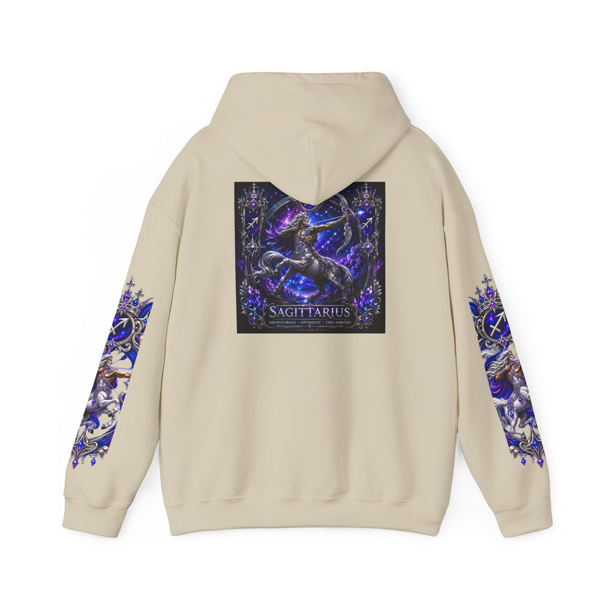 Sagittarius Constellation Hoodie — Zodiac Archer Graphic Hoodie