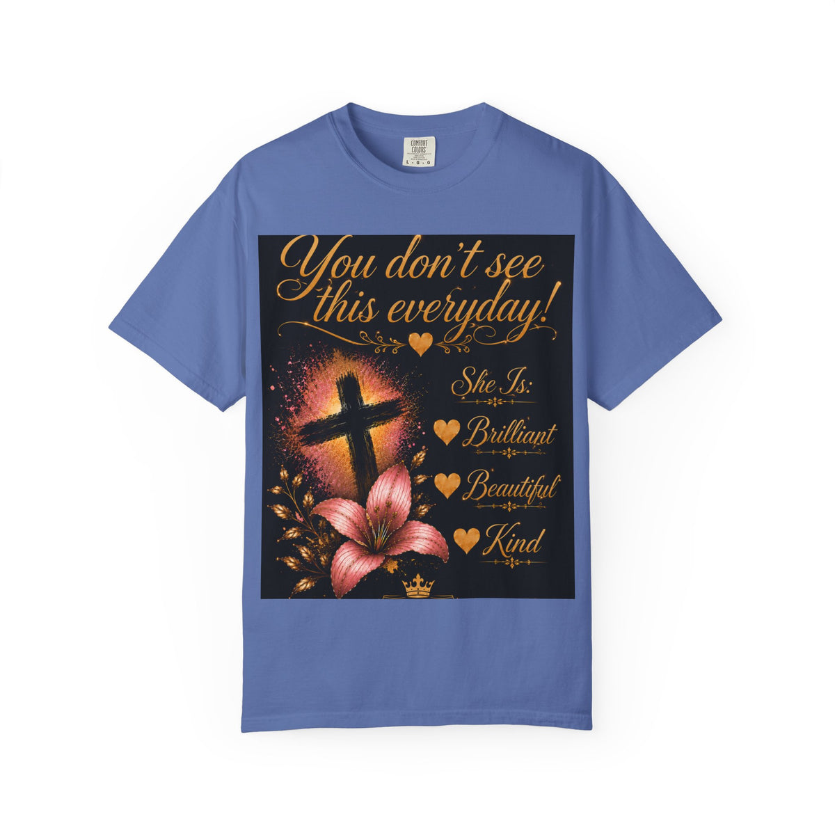Christian Inspirational T-Shirt — "Not By Sight" / "You Don’t See This Everyday" Design