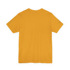 Vintage Gold Crown Tee - Minimal Royal Logo Short Sleeve Shirt