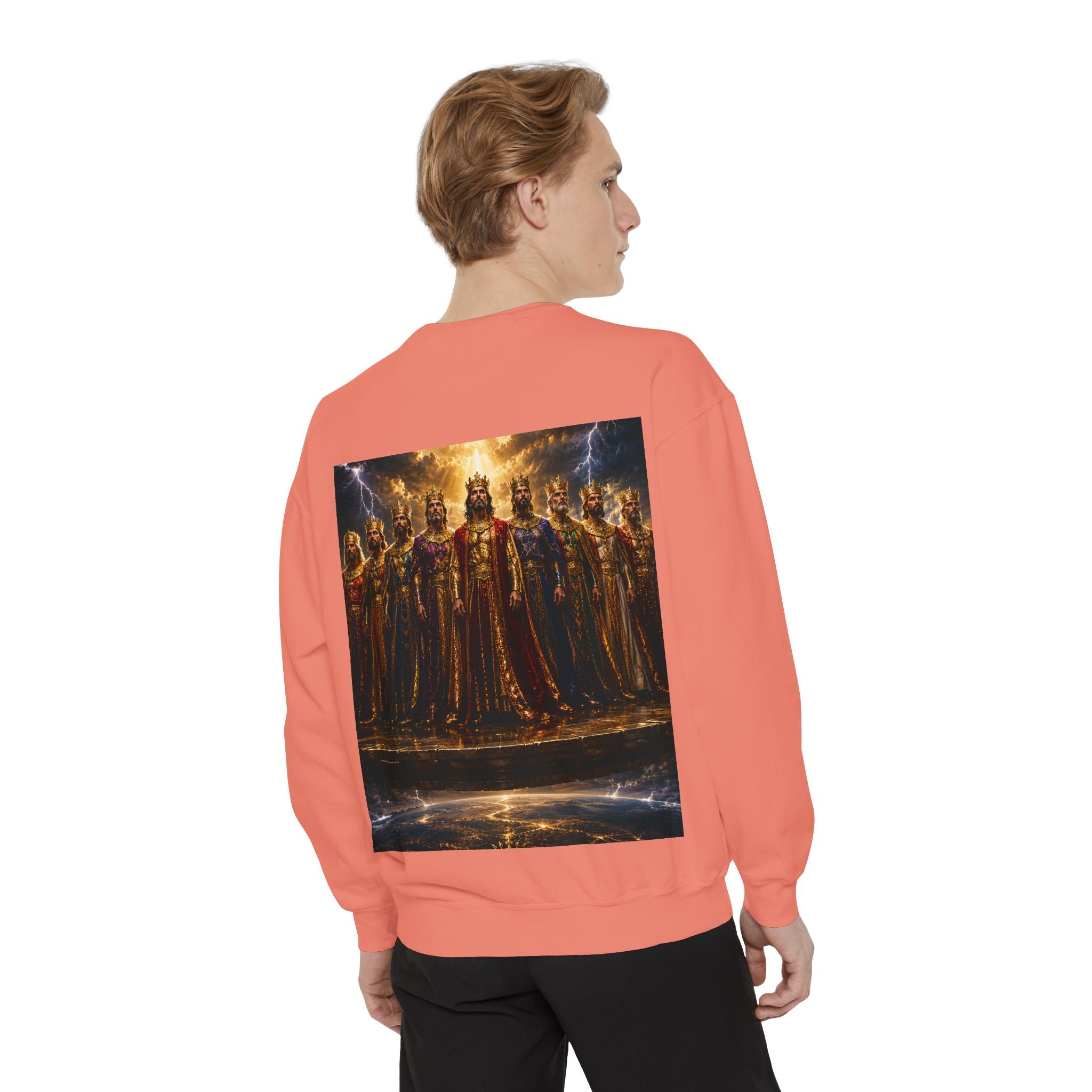 The Kings of the Earth Sweatshirt — Royal Christian Statement Pullover