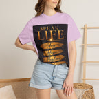 Speak Life Christian T-Shirt — Joy Hope Healing Scripture Tee