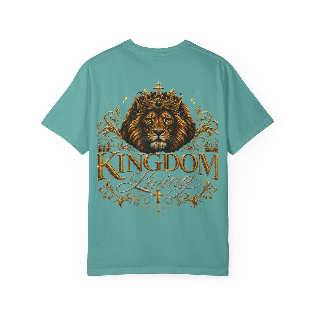 Kingdom Living Lion T-Shirt — "Speak Life" Christian Faith Graphic Tee