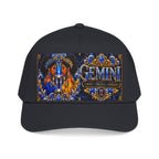 Gemini Zodiac Baseball Cap – Twin Stars Astrology Hat with Gemini Text