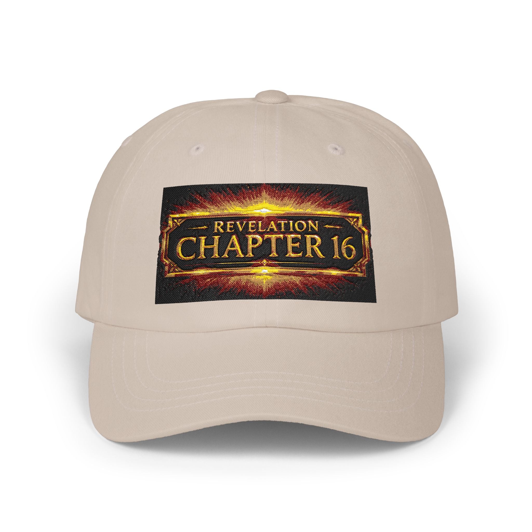 Revelation Chapter 16 Embroidered Dad Cap