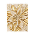 Gold Embossed Floral Velveteen Plush Blanket