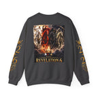 Revelation 6 Four Horsemen Sweatshirt — 2226 Apocalyptic Graphic Crewneck