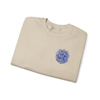 Pisces Shark Zodiac Crewneck Sweatshirt — Mystical Ocean Astrology Pullover