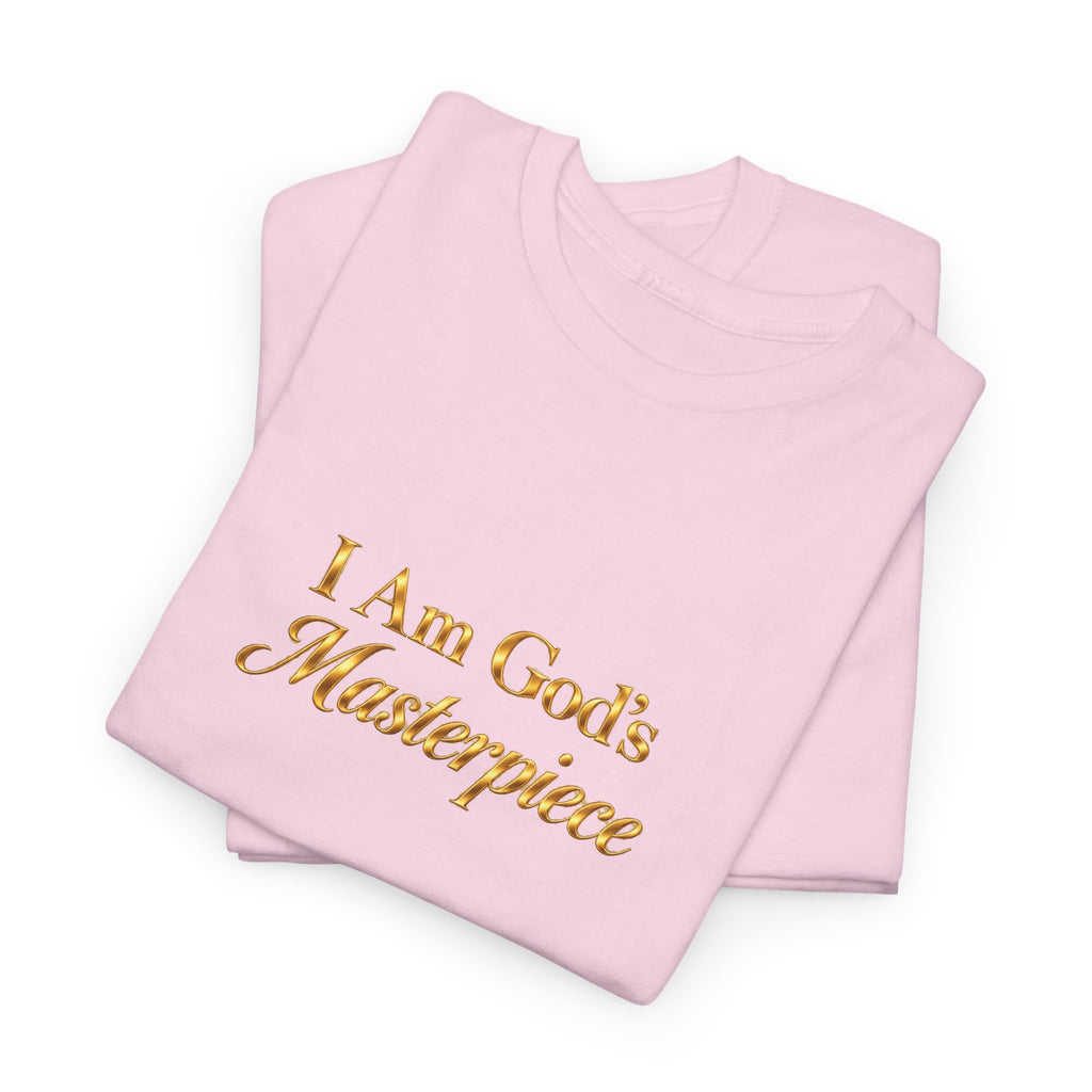 I Am God's Masterpiece Tee — Psalm 139:14 Christian Faith T-Shirt
