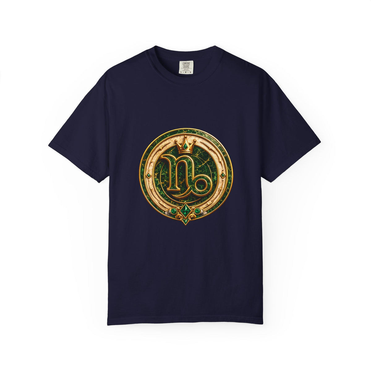 Capricorn Zodiac T-Shirt — Golden Goat Astrology Tee