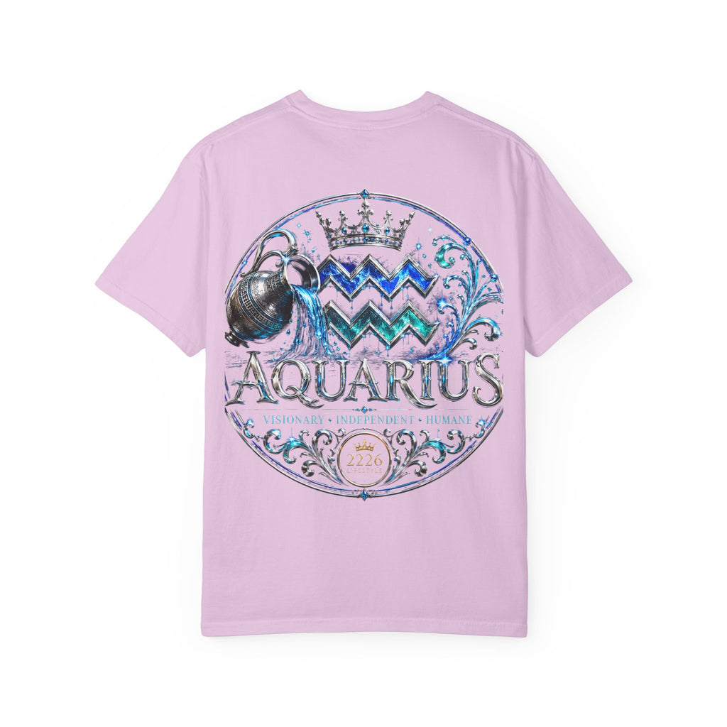 Aquarius Zodiac T-Shirt — Water Bearer Astrology Tee
