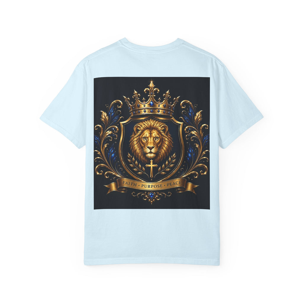Lion Crest T-Shirt — Golden Crown 2226 Design